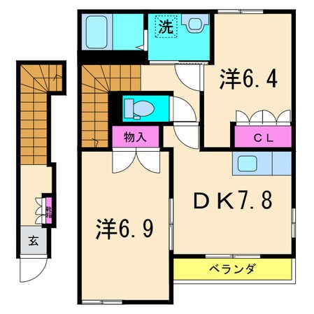 ＬＲの物件間取画像